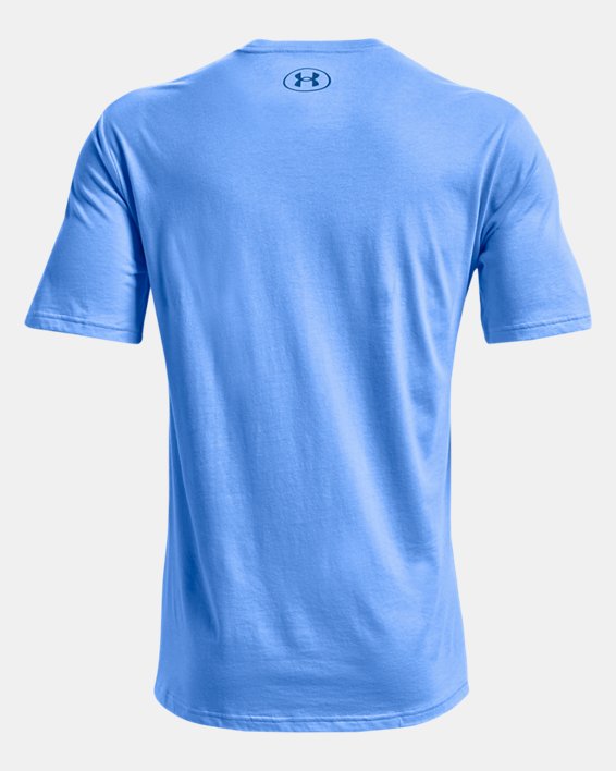 Men's UA Fish Hook Logo T-Shirt, Blue, pdpMainDesktop image number 5
